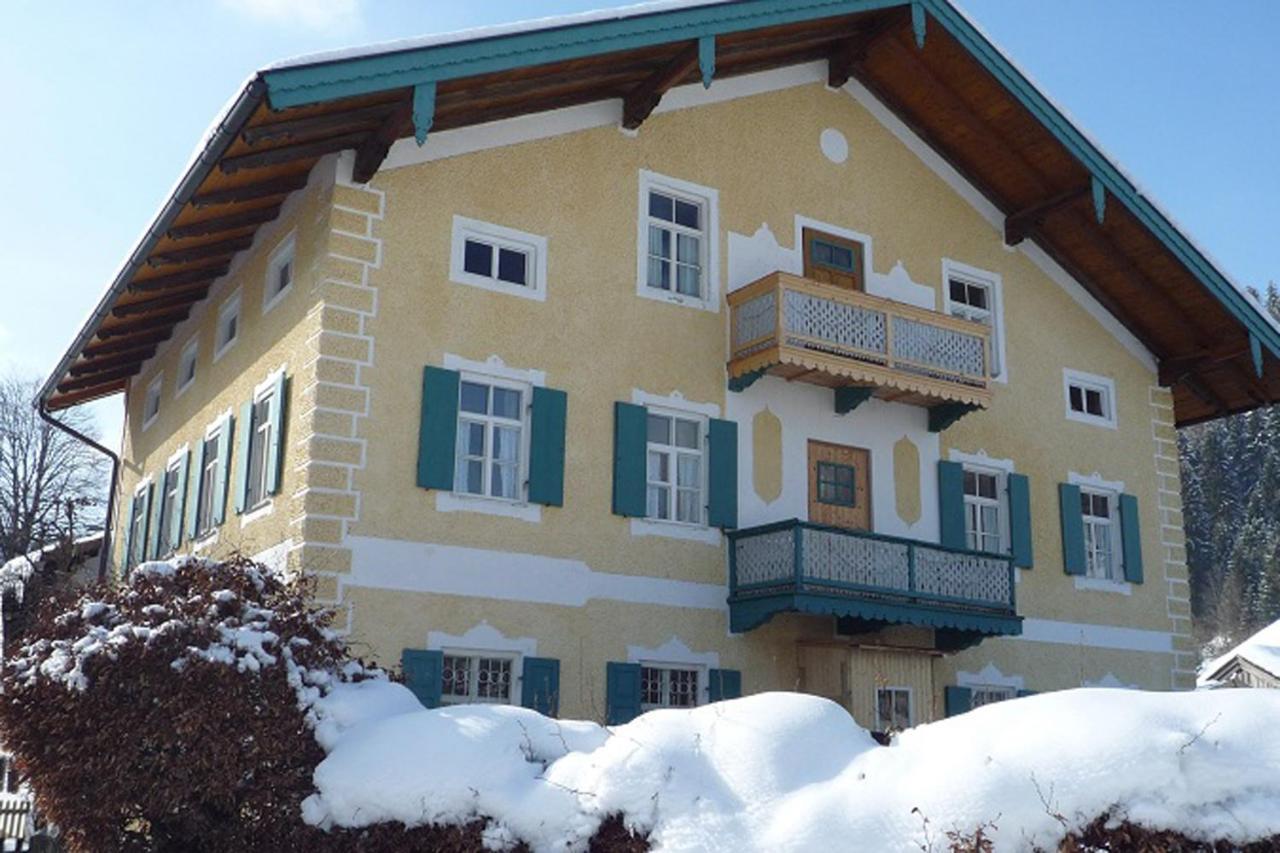 Ferienwohnung Spitzsteinblick Sachrang Buitenkant foto